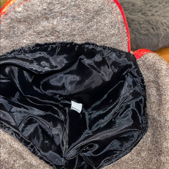 VINTAGE BOLSHEVIK SOVIET RED ARMY WOOL MARCHING HAT MENS LG - Picture 5 of 6